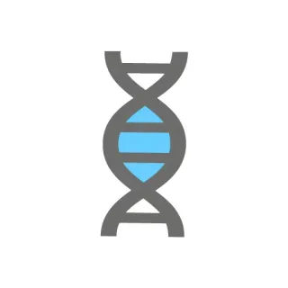 🌀 73ffa79e DNA, sains, biologi, molekul, heliks ganda whatsapp sticker