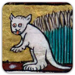 Medieval Cats whatsapp stickers