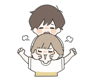 🌟 f38f52d7 卡通, 动漫, 情绪, 可爱, 搞笑, 人物 whatsapp sticker