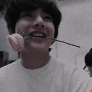 🍒 ef487eac Person, Lächeln, Rose, Blume, Süß, Fröhlich whatsapp sticker