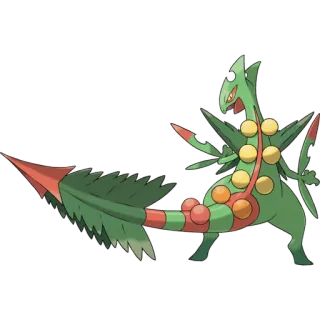 🍀 1a76b304 Sceptile Pokemon pokemon, Sceptile, grass type, video game, character, anime telegram sticker