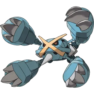 🔩 37391186 Metagross Pokemon pokemon, metagross, steel, psychic, monster telegram sticker