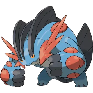 💧 bbf439a2 Swampert Pokemon pokemon, swampert, water, ground, monster, creature telegram sticker