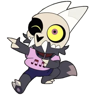 😉 01387fe5 King The Owl House мультфильм, анимация, персонаж, король, Совиный дом, фэнтези telegram sticker