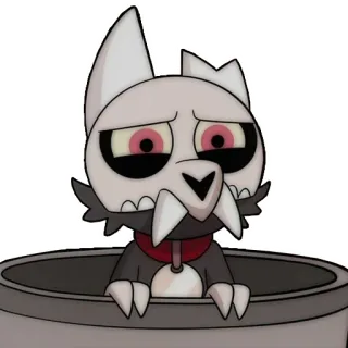 😕 12580f83 King The Owl House мультфильм, аниме, собака, король, owl house telegram sticker