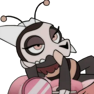 🤨 7fbc75df King The Owl House Король, The Owl House, Мультфильм, Милый, Расслабленный, Вымышленный персонаж telegram sticker