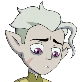 😣 2bf1a927 Hunter The Owl House Kartun, Anime, Ekspresi, The Owl House, Hunter telegram sticker