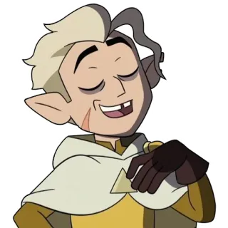 😎 50436e50 Hunter The Owl House Kartun, Animasi, Karakter, Pemburu, The Owl House telegram sticker