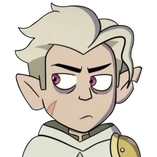 😒 6f23638b Hunter The Owl House Kartun, Anime, Karakter, Pemburu, The Owl House, Fantasi telegram sticker