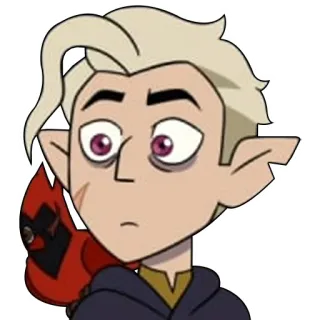 😟 7e600664 Hunter The Owl House Pemburu, The Owl House, Kartun, Animasi, Karakter telegram sticker