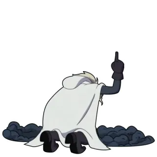 🤕 f7b33f9e jari tengah, menyinggung, kasar, gestur telegram sticker