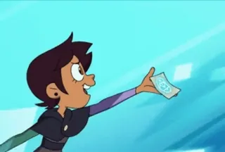 🧊 02e1ce06 Luz The Owl House kartun, stiker, sihir, karakter, The Owl House telegram sticker