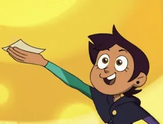 ✨ 4b8ab88c Luz Noceda The Owl House kartun, Disney, animasi, karakter, The Owl House, Luz Noceda telegram sticker