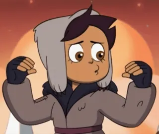 😒 a9d94abd Luz Noceda The Owl House Kartun, Karakter, Imut, Animasi, Luz Noceda, The Owl House telegram sticker