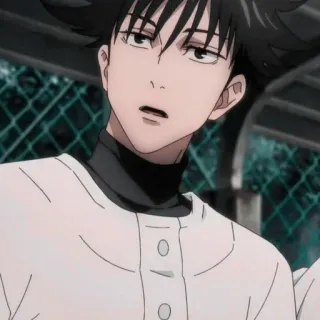 🐺 bdaba57e Megumi Fushiguro Jujutsu Kaisen อนิเมะ, มังงะ, เมกุมิ ฟุชิกุโระ, มหาเวทย์ผนึกมาร, ตัวละคร telegram sticker