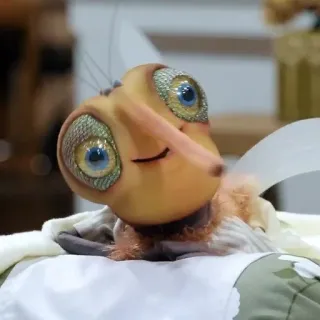 🖱 76da98df Puppe, Insekt, Biene, süß, Makro whatsapp sticker