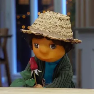 🖱 c7c7eeb7 Puppe, Marionette, Rose, Hut whatsapp sticker