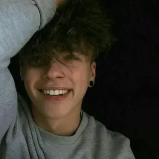 😁 10b891d8 teen, male, smiling, portrait, young, person telegram sticker