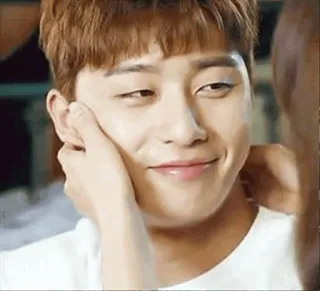 😊 4c6abef0 Park Seo-joon 한국 배우, 남자, 잘생김, 미소, 사람 telegram sticker