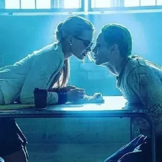 ❤ 4306ef49 Harley Quinn Suicide Squad Arlequina, Coringa, Esquadrão Suicida, HQ, Filme, Vilão, DC Comics telegram sticker
