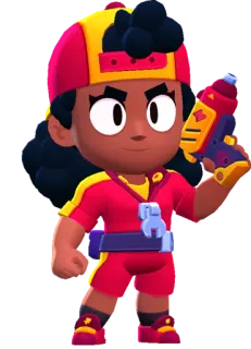 🔥 08a86b29 Shelly Brawl Stars วิดีโอเกม, การ์ตูน, เกมต่อสู้, ตัวละครในเกม telegram sticker