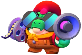 🔥 2de6060d อนิเมชั่น, แว่นตา, โทรโข่ง, ตัวละคร, สีสัน telegram sticker