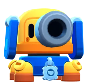 🔥 8c173408 Nani Brawl Stars หุ่นยนต์, Brawl Stars, เกมยิง, เกมมือถือ telegram sticker