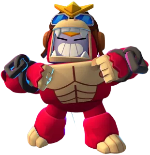 🔥 d01276fd ลิง, สัตว์ประหลาด, วิดีโอเกม, สีแดง, การ์ตูน telegram sticker