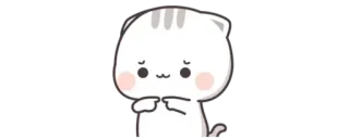 ✨ 607e4454 cat, cute, animal, sticker, kawaii telegram sticker