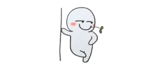 ✨ af63329b cartoon, stick figure, character, happy telegram sticker