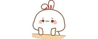 ✨ c99657fa rabbit, cute, animal, bunny, cartoon telegram sticker