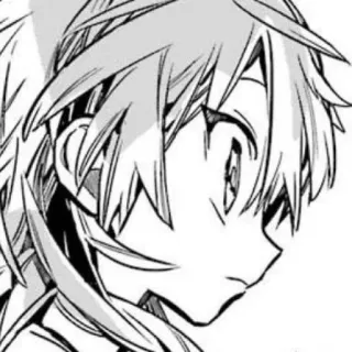 📦 0c9b6e02 Anime, Manga, Porträt, Charakter, Monochrom telegram sticker