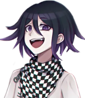 😈 9e2aa2ba Kokichi Oma Danganronpa V3: Killing Harmony anime, character, kokichi, danganronpa, manga whatsapp sticker