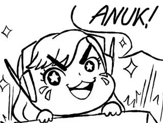 💗 d044d0d5 ANUK! telegram sticker