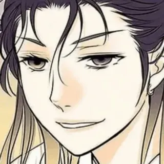 🍙 93b4d011 uomo, faccia, ritratto, disegno, arte, personaggio whatsapp sticker