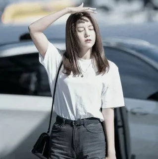 🌝 4fb05ed7 donna, persona, femmina, casual, outdoor, moda telegram sticker