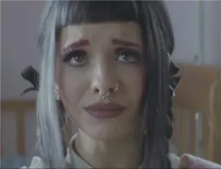 ☹ c6e0f48b Melanie Martinez Melanie Martinez, Cry Baby, cantora, retrato, celebridade telegram sticker