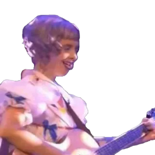 😛 39ca3354 musicista, chitarra, musica, cantante, performance telegram sticker