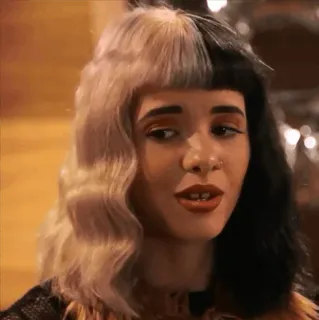 😐 6f86accf Melanie Martinez melanie martinez, singer, cry baby, pop star, alternative telegram sticker