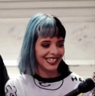 😗 9ae5a79e Melanie Martinez singer, artist, musician, celebrity, melanie martinez telegram sticker