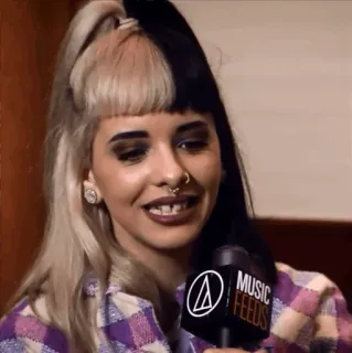 😐 bbc86444 MUSIC FEEDS melanie martinez, singer, interview, music, pop telegram sticker
