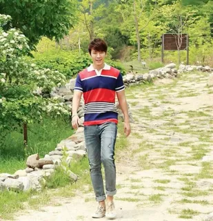 🚶 23410af3 남자, 야외, 패션, 캐주얼, 걷기 telegram sticker