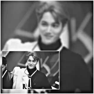 ☠ 530740fb Kai kpop, exo, cantante, ídolo, coreano, música whatsapp sticker