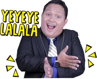 😄 50fe9049 YEYEYE LALALA 人物, 興奮, 幸せ, ビジネスマン, 漫画 telegram sticker