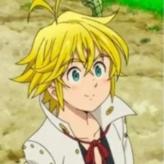 😊 11380cea Meliodas Seven Deadly Sins 动漫, 梅利奥达斯, 七大罪, 漫画 telegram sticker