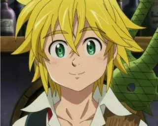 😊 11f94097 Meliodas The Seven Deadly Sins 动漫, 角色, 卡通, 七大罪 telegram sticker