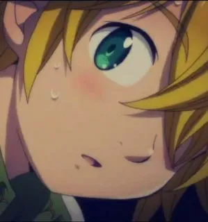 😞 620832ac Meliodas Seven Deadly Sins 动漫, 角色, 梅里奥达斯, 七大罪 telegram sticker