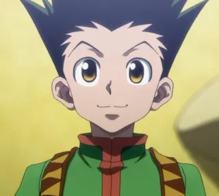 🙂 95a1556b Gon Freecss Hunter x Hunter Anime, Gon, Gon Freecss, Hunter x Hunter, Cartoon, Animation telegram sticker