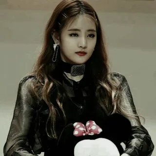 ✖️ 6d4f4f1a femme, portrait, asiatique, fille, mode telegram sticker