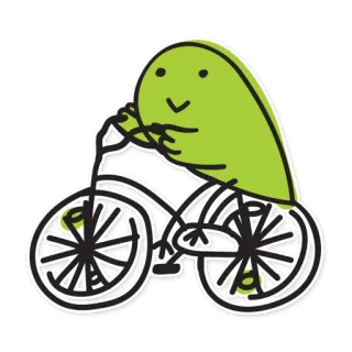 Птица-меломан telegram stickers